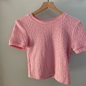 Zara Pink Short Sleeve Tee